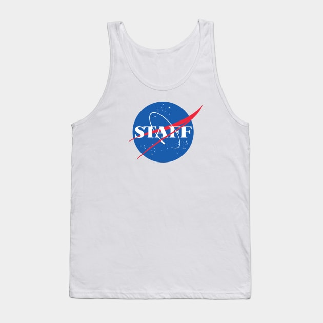 NASA Staff Logo Tank Top by HIDENbehindAroc